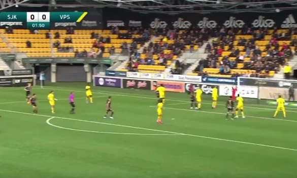 Γκολ από πλάγιο στην Φινλανδία [vid]