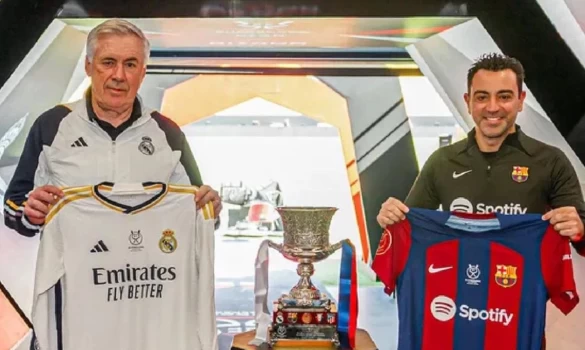 Σούπερ Καπ Ισπανίας: Ρεάλ Μαδρίτης - Μπαρτσελόνα, el clasico με τιμή πάνω από 2.00!