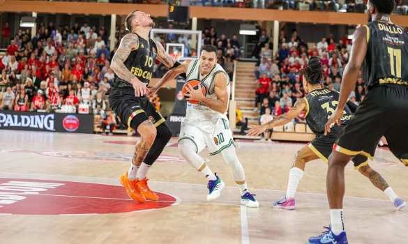 Μονακό - Παναθηναϊκός 92-84: Πράσινος πύργος... της Βαβέλ