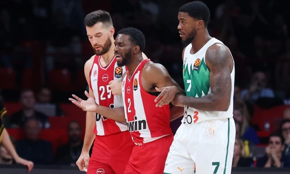 Ολυμπιακός - Ζαλγκίρις 95-78: Δεν γίνονται αυτά! Ρήξη αχιλλείου ο Έβανς