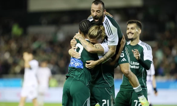 Παναθηναϊκός - ΠΑΟΚ 2-1: Πράσινο το ντέρμπι!