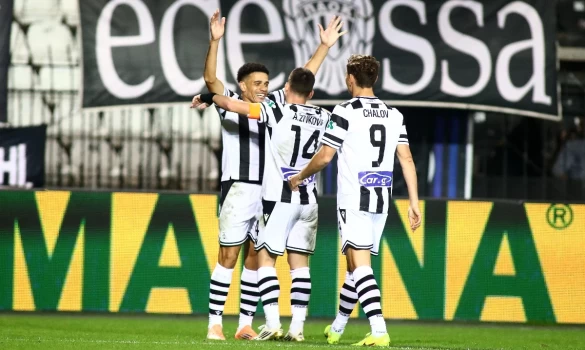 ΠΑΟΚ - Κηφισιά 3-0: Επέστρεψε στις νίκες ο "Δικέφαλος του Βορρά"