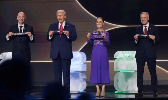 Παγκόσμιο Κύπελλο 2026: Λάμψη και...  Τραμπ στην κλήρωση - Οι όμιλοι