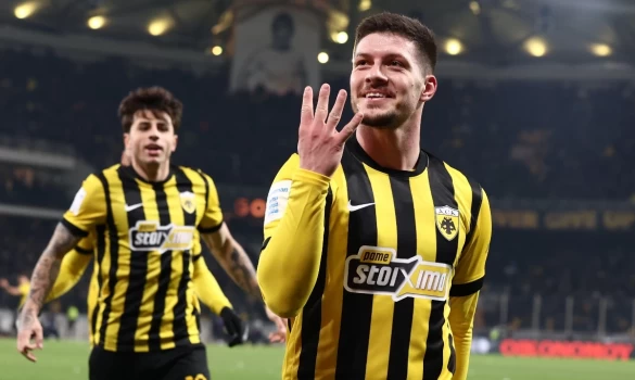 H ΑΕΚ διέλυσε τον Παναθηναϊκό με εξωγήινο Γιόβιτς