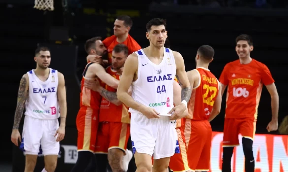 Μαυροβούνιο-Ελλάδα 67-65: Άστοχο τρίποντο, πικρό φινάλε