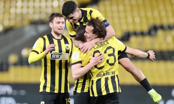 ΑΕΚ - Λεβαδειακός 4-0: Κιτρινόμαυρο πάρτι!