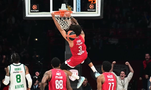 Ολυμπιακός-Παναθηναϊκός 86-80: Θρίαμβος με υπογραφή Μπαρτζώκα
