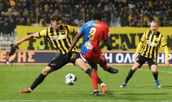 Βόλος - ΑΕΚ 2-2: Έσωσε τον βαθμό με Ρέλβας η "Ένωση"