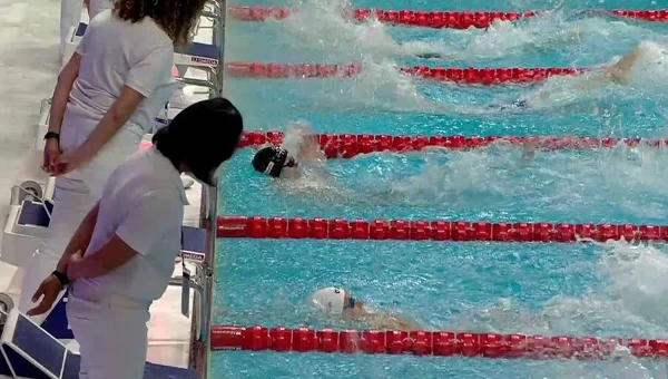 Ο Χρήστου με Πανελλήνιο ρεκόρ στον τελικό των 50μ. ύπτιο [vid]