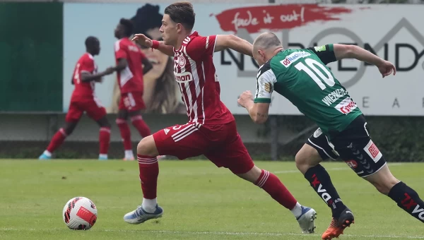 Ολυμπιακός: Ήττα 2-0 από τη Ριντ στην αφετηρία της σεζόν [vid]