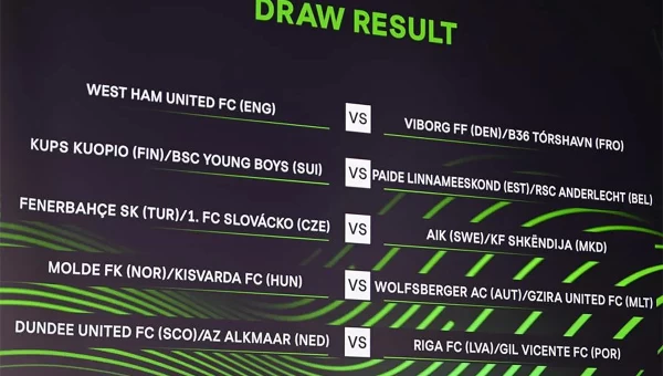 Conference League: Τα ζευγάρια των πλέι οφ [vid]