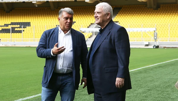 ΑΕΚ: Ο Ζοάν Λαπόρτα στην «Αγιά-Σοφιά - OPAP Arena»