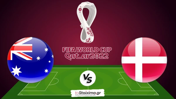 Μουντιάλ 2022: Αυστραλία-Δανία, στο 2.25 αντίδραση των Σκανδιναβών!