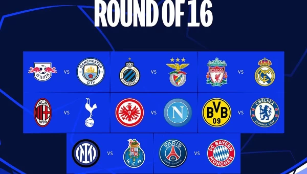 Το πρόγραμμα των «16» στο Champions League