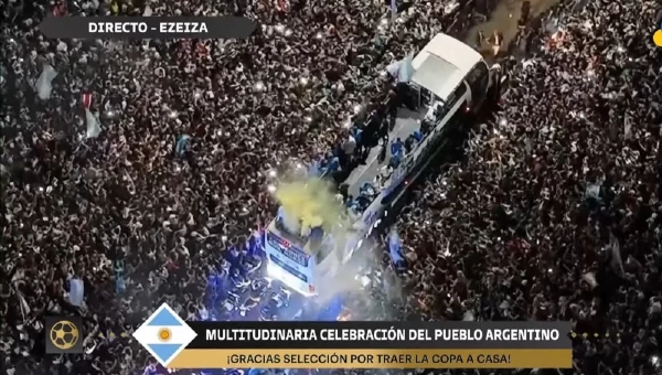 Μουντιάλ 2022: Δεν ξανάγινε η υποδοχή της Αργεντινής στο Μπουένος Άιρες (vids)