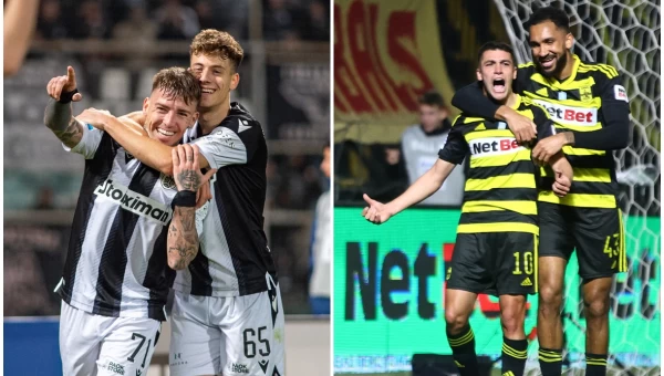 Ο ΠΑΟΚ στο «κόλπο» του τίτλου, ο Άρης ανέβηκε 5ος, μεγάλη «μάχη» για την παραμονή [vids]