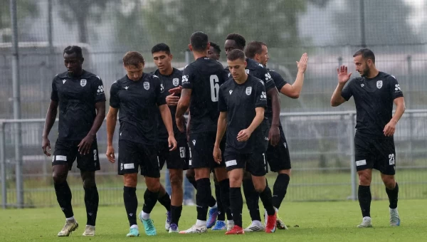 ΠΑΟΚ-Απόλλων Λεμεσού 3-1: Νίκη με ανατροπή υπό βροχή στην Ολλανδία