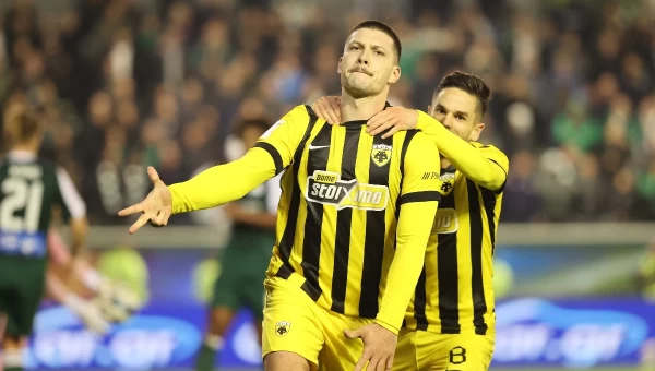 Παναθηναϊκός - ΑΕΚ 2-3: Ο Γιόβιτς υπέγραψε με χατ τρικ το ντέρμπι της Λεωφόρου!