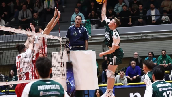 Volley League: Πήρε... σκούπα ο Παναθηναϊκός, 3-0 τον Ολυμπιακό!