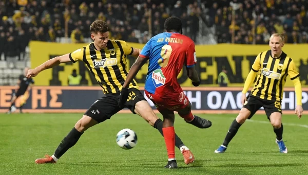 Βόλος - ΑΕΚ 2-2: Έσωσε τον βαθμό με Ρέλβας η "Ένωση"