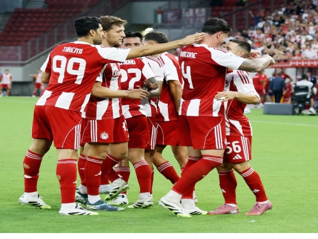 O Oλυμπιακός με το δεξί στο Champions League και σε κορυφαία απόδοση*!