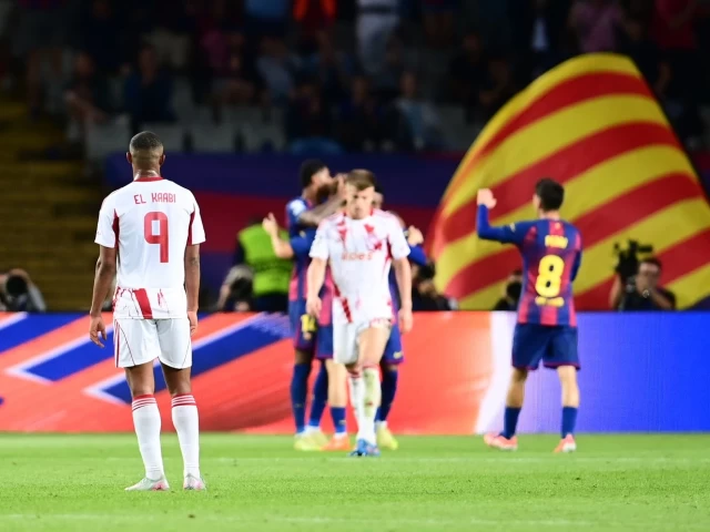 Μπαρτσελόνα - Ολυμπιακός 6-1: Ρίσκο, τραγική διαιτησία και συντριβή