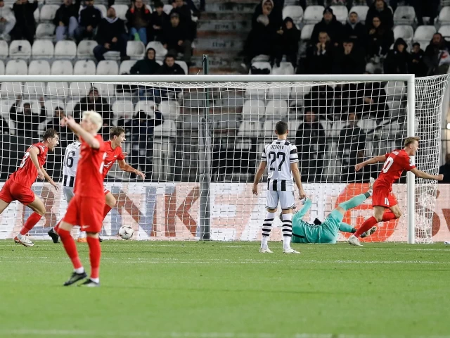 ΠΑΟΚ-Μπραν 1-1: Γλίστρησε η πρόκριση στην Τούμπα