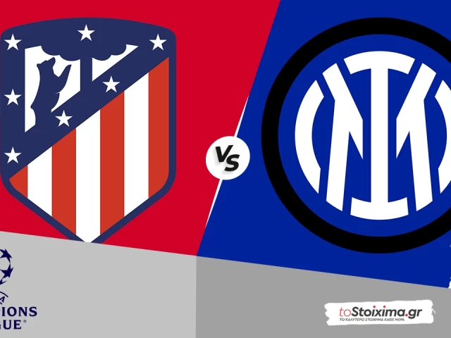 Champions League: Ατλέτικο - Ιντερ, ροχιμπλάνκος με έδρα και ρυθμό