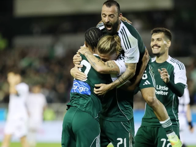 Παναθηναϊκός - ΠΑΟΚ 2-1: Πράσινο το ντέρμπι!