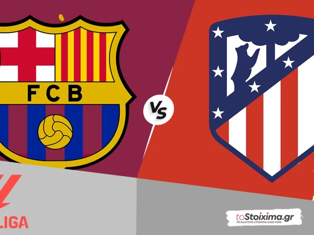Α' Ισπανίας: Μπαρτσελόνα - Ατλέτικο Μαδρίτης με συνδυασμό στο 2.75