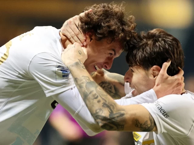 Πέρασε με πεντάρα από το Αγρίνιο η ΑΕΚ