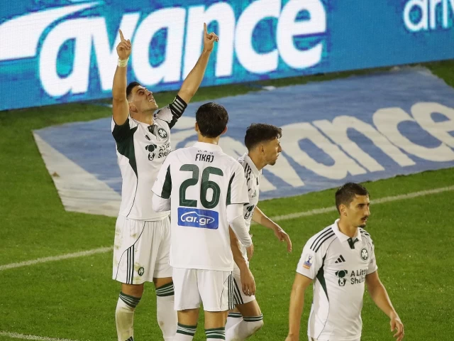 Παναθηναϊκός - Κηφισιά 1-0: Πέναλτι λύτρωσης από Μπακασέτα