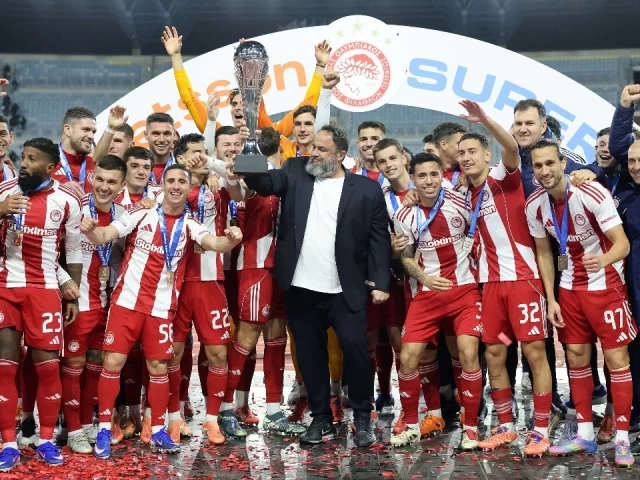 Όλυμπιακός - ΟΦΗ 3-0: Ερυθρόλευκο το Σούπερ Καπ!