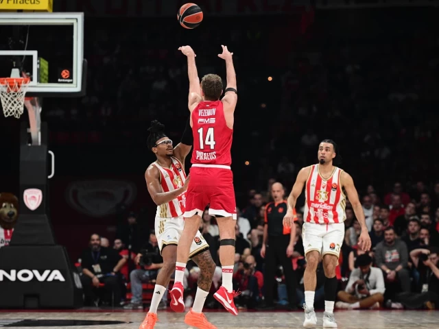 Ολυμπιακός - Ερυθρός Αστέρας 92-86: Στα δύσκολα... Βεζένκοφ!