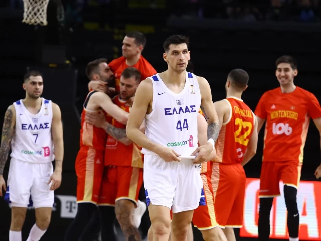 Μαυροβούνιο-Ελλάδα 67-65: Άστοχο τρίποντο, πικρό φινάλε