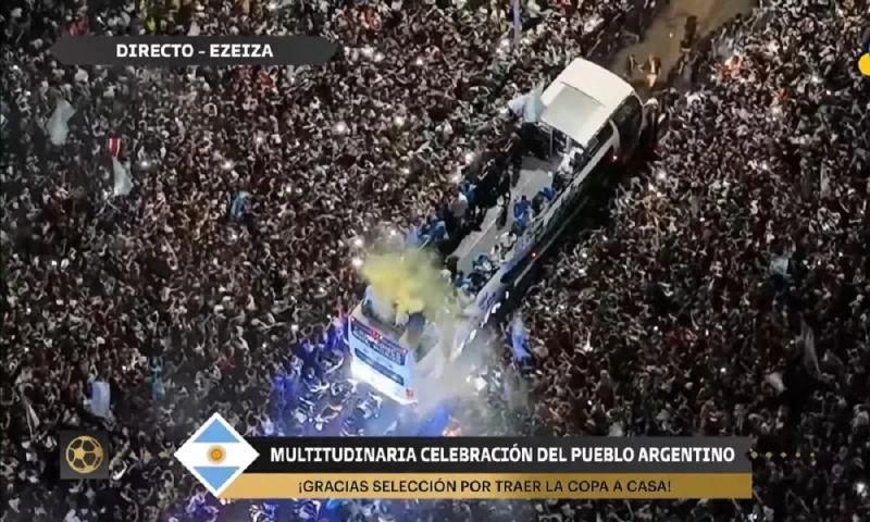 Μουντιάλ 2022: Δεν ξανάγινε η υποδοχή της Αργεντινής στο Μπουένος Άιρες (vids)