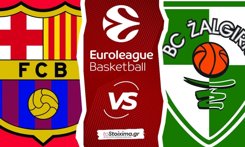 Euroleague: Μπαρτσελόνα - Ζαλγκίρις θα παίξει ρόλο το πάθος