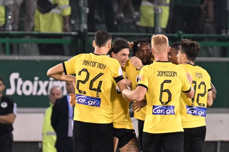 Μεγάλο διπλό της ΑΕΚ επί του Παναθηναϊκού (1-2)! {vid}