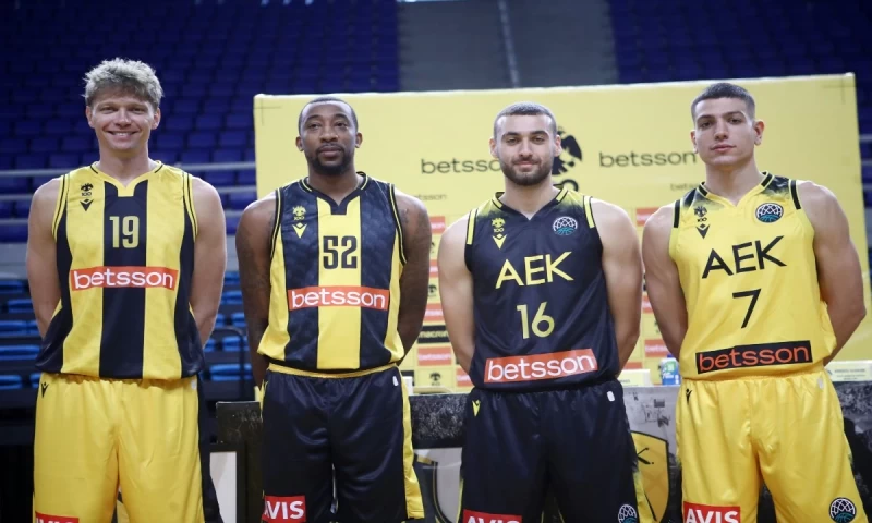 Betsson και AEK BC συνεχίζουν μαζί για 3η συνεχόμενη χρονιά!