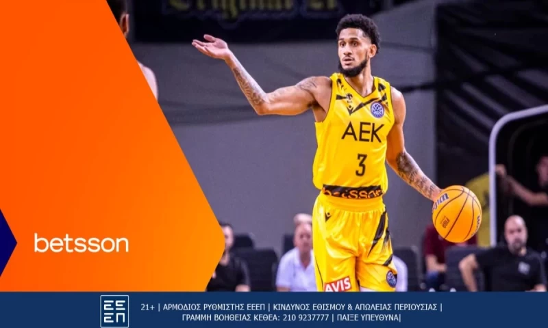 Παναθηναϊκός-ΑΕΚ BETSSON BC με Bet Builder και Κορυφαίες Αποδόσεις στην Betsson