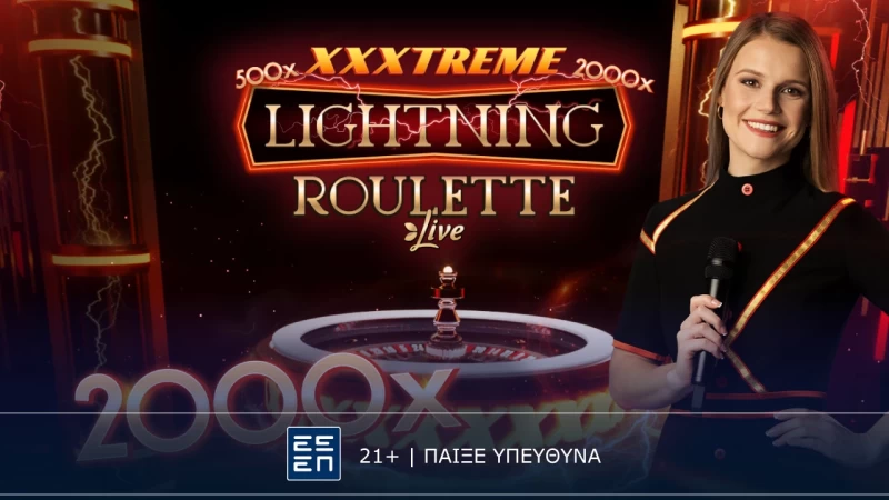 XXXtreme Lightning Roulette Live: Συναρπαστικό τηλεπαιχνίδι στη Novibet