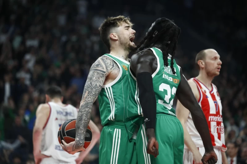 Παναθηναϊκος - Ερ. Αστέρας 111-104 παρ. (96-96): Ανατροπή και έτοιμος για τα playoffs!