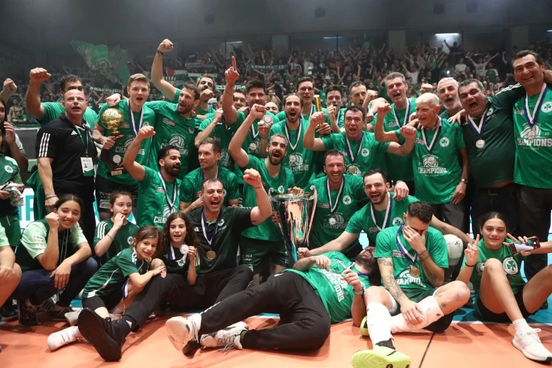 Παναθηναϊκός - Ολυμπιακός 3-2: Ιστορική «σκούπα» και στέψη για το Τριφύλλι!