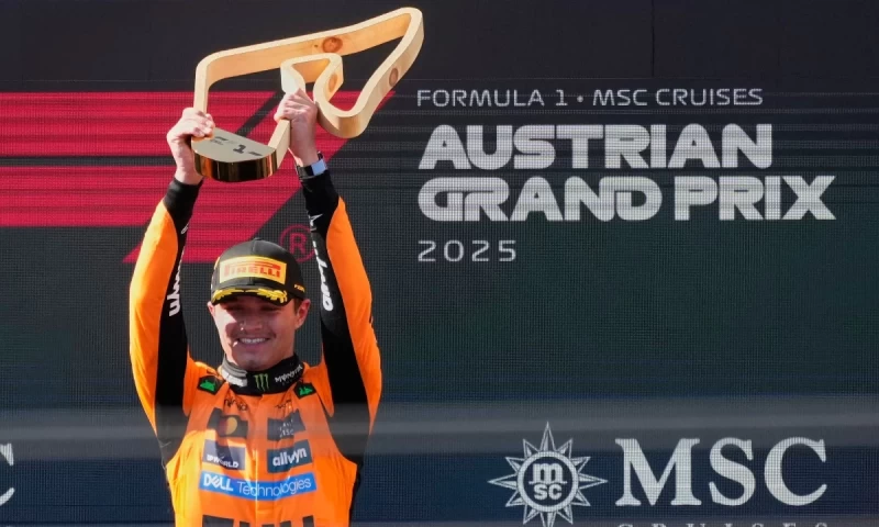 Νικητής ο Νόρις, «1-2» η McLaren στην Αυστρία