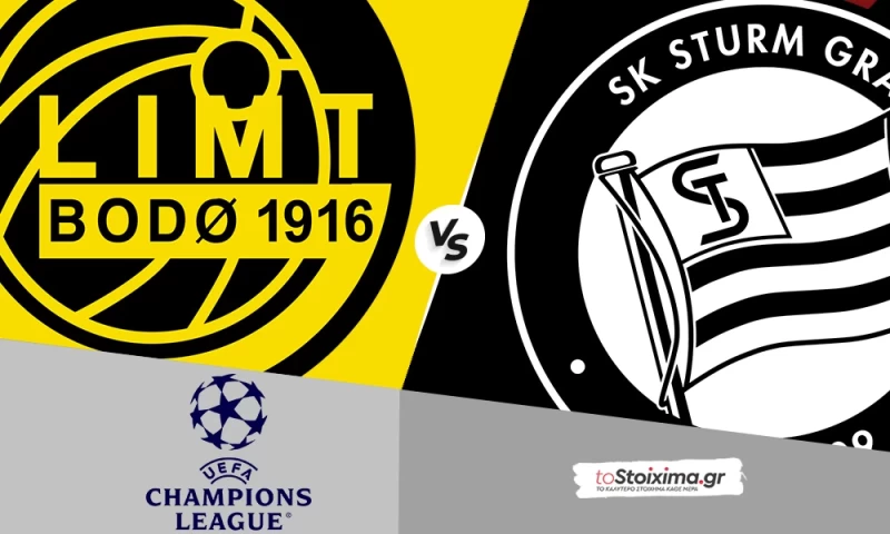 Προκριματικά Champions League: Μπόντο Γκλιμτ – Στουρμ Γκρατς, προβάδισμα οι Νορβηγοί