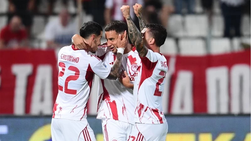 Βόλος – Ολυμπιακός 0-2: Η ποιότητα του Τσικίνιο έκανε τη διαφορά!