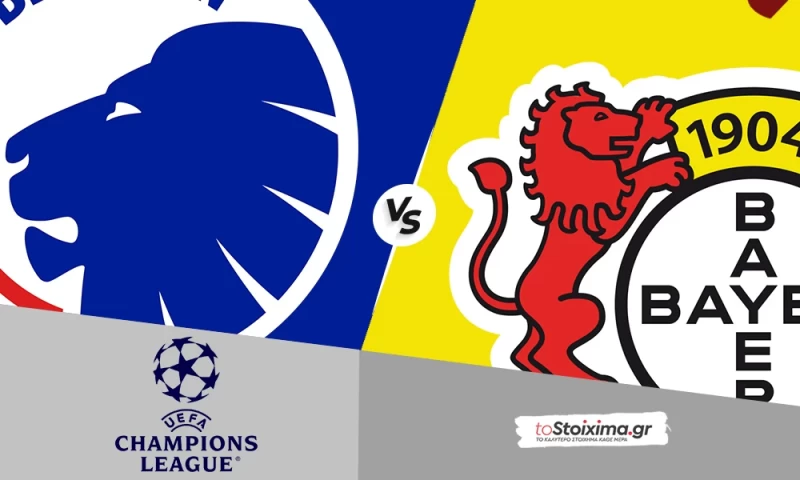 Champions League: Κοπεγχάγη - Λεβερκούζεν, γκολ εκατέρωθεν! 
