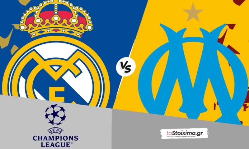 Champions League: Ρεάλ Μαδρίτης - Μαρσέιγ με συνδυασμό στο 2.52