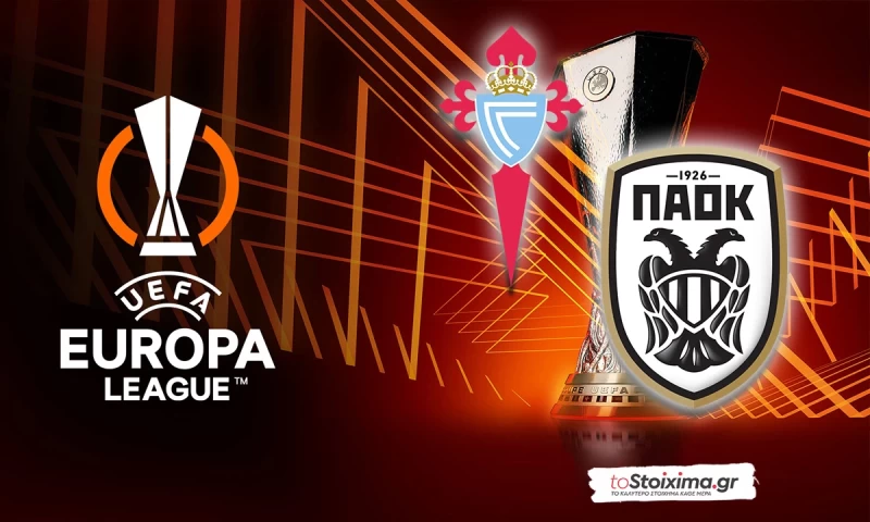 Europa League: Θέλτα - ΠΑΟΚ με βάση τα γκολ στο 2.00