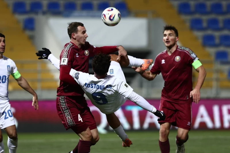 Λευκορωσία - Ελλάδα 0-0: «Παγωμένο» φινάλε